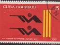 Cuba 1972 Olimpic Games 5 C Multicolor Scott 1719